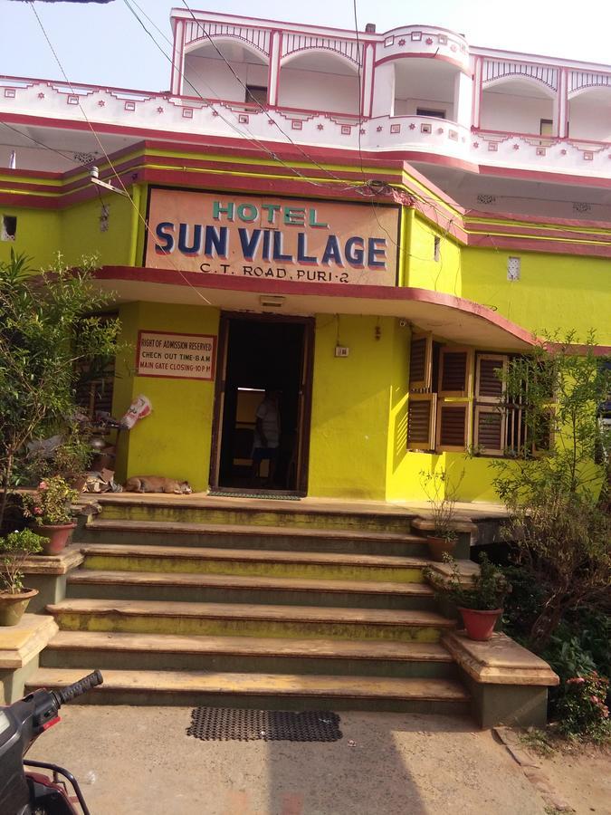 Hotel Sun Village Puri Exteriör bild